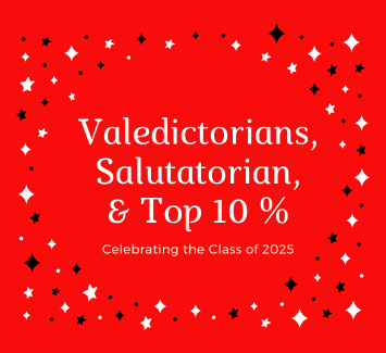  Graphic Valedictorians, Salutatorians, and Top 10%